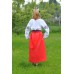 Red Long Skirt